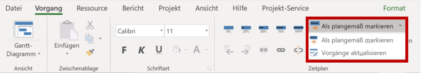 Ms Project Tutorial Uberwachen Und Steuern