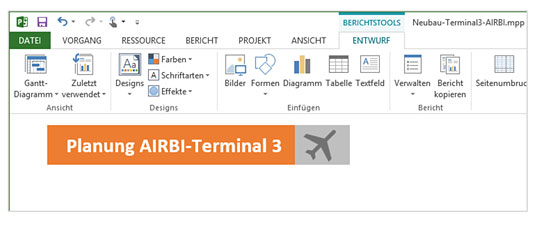 Berichte Erstellen Mit Microsoft Project 2013 - 