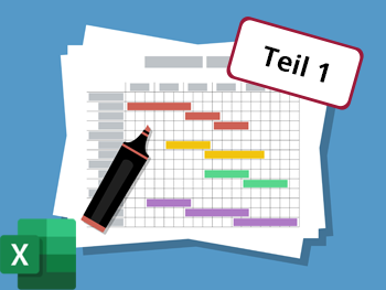 Excel – dynamische Projektübersicht mit Gantt-Diagrammen erstellen