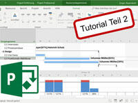 Tutorial für den Einstieg in Microsoft Project