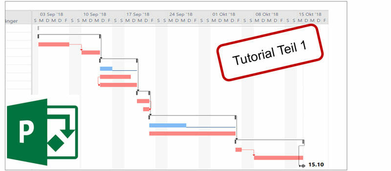 Tutorial für den Einstieg in Microsoft Project