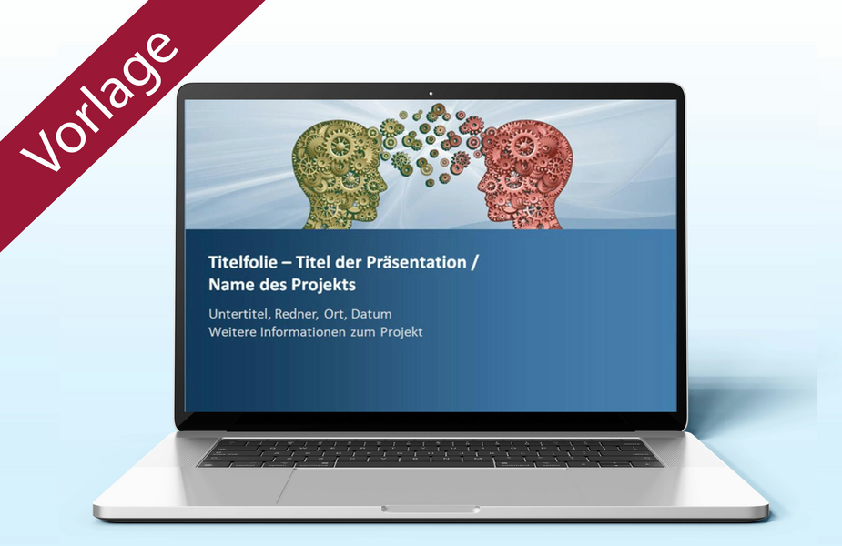 Projektpräsentation Vorlage in PowerPoint