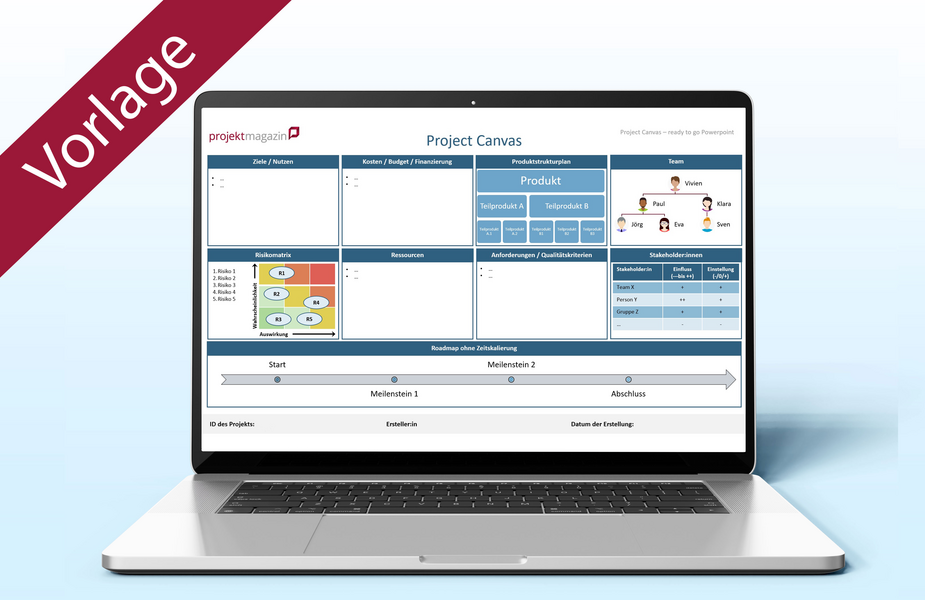 Project Canvas Vorlage