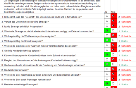 Excel Vorlage Fur Swot Analyse Mit Beispiel Erklarung