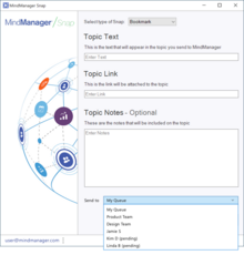 MindManager Snap für mehrere Benutzer